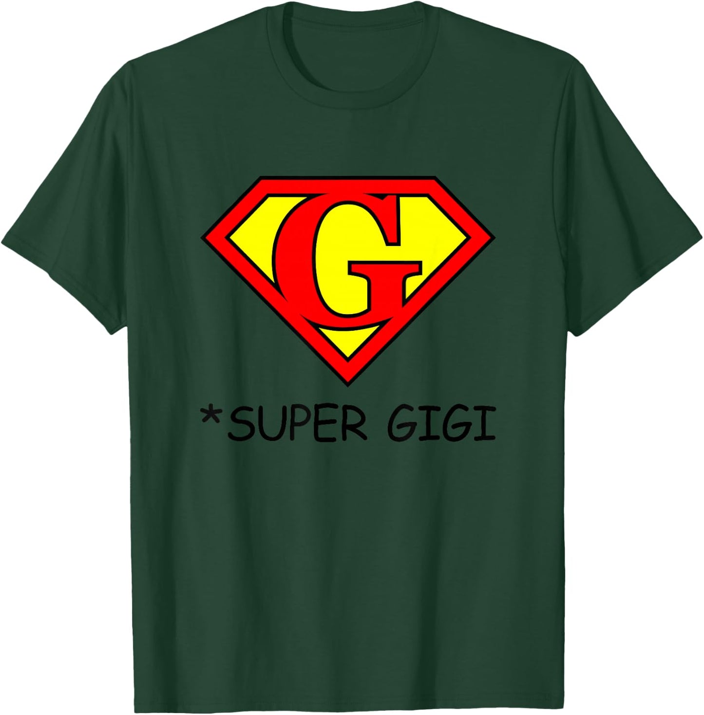 Super GIGI Shirt, Super Grandma, Grandma Superhero T-Shirt - T-Shirt | Forest