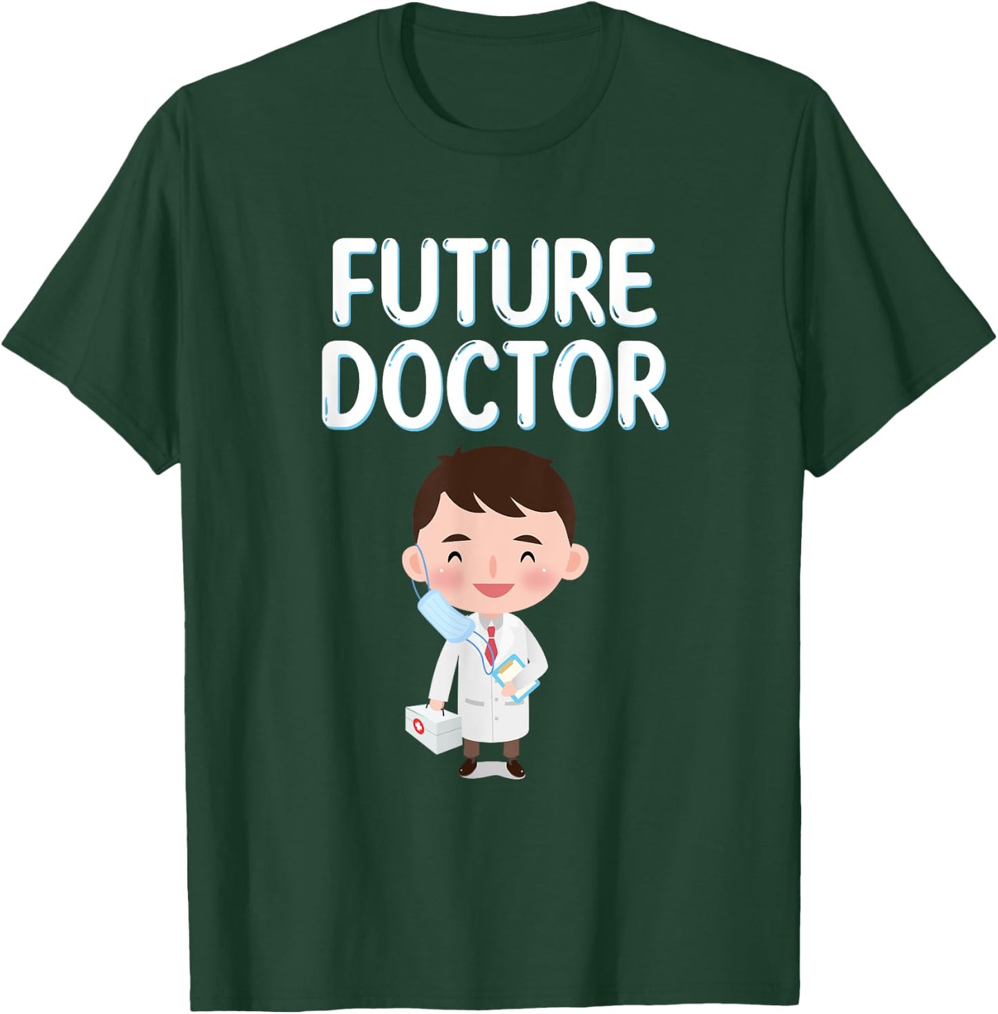 Future Doctor Pre Medicine Little Boy For Kids Boys T-Shirt - T-Shirt | Forest