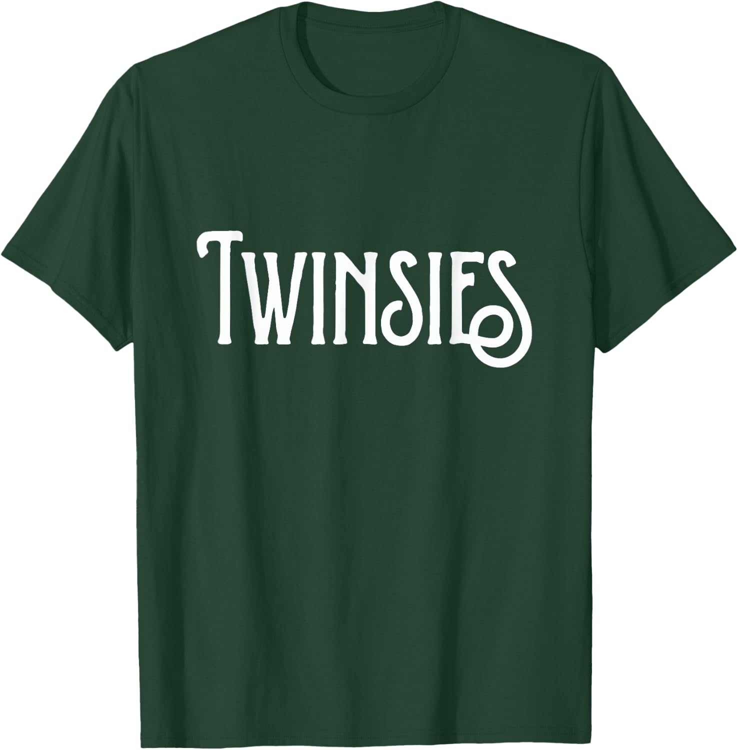 Twinsies for Matching Twin Shirt T-Shirt - T-Shirt | Forest