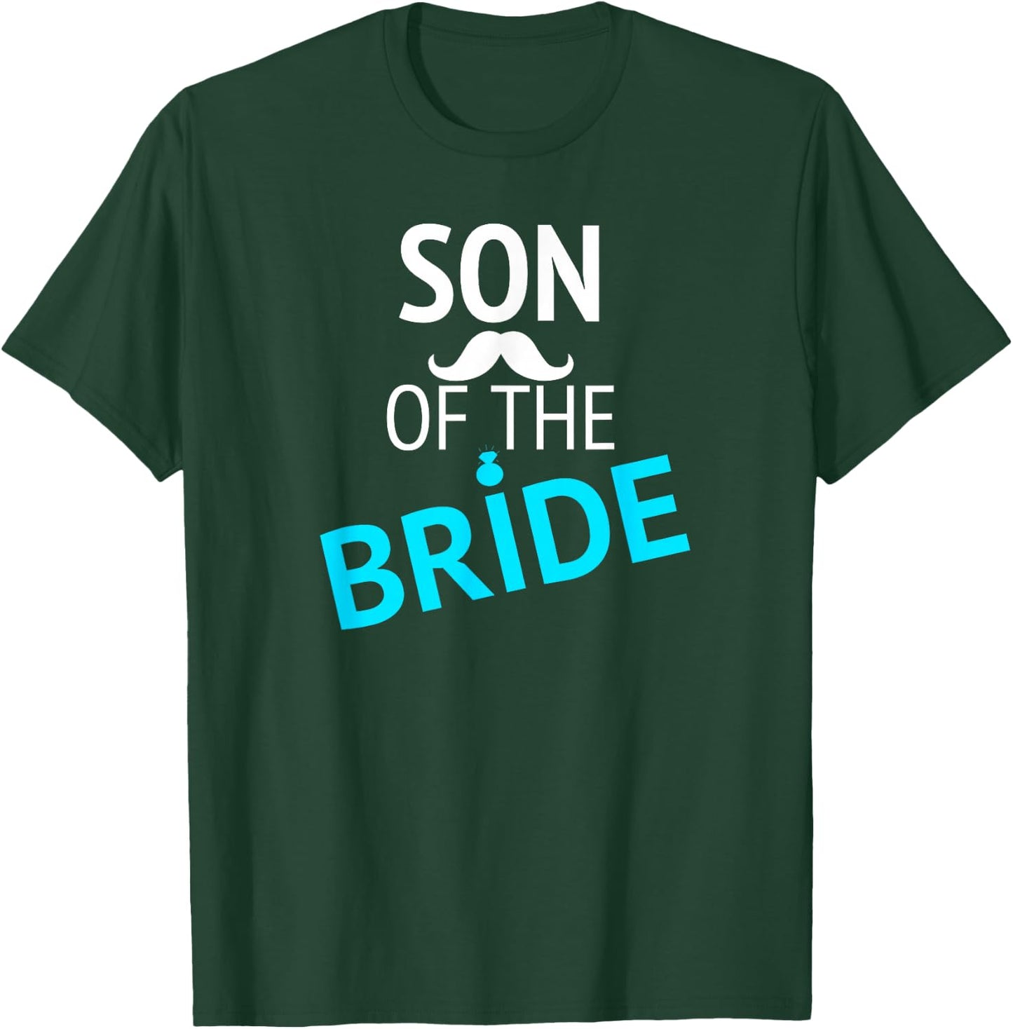 Son of the Bride Wedding shirt Son Gift Men Boy T-Shirt - T-Shirt | Forest