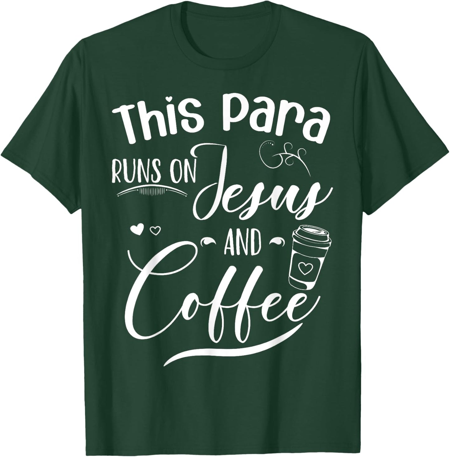 Funny Paraprofessional Teacher Para Sped Ed Parapro T-Shirt - T-Shirt | Forest