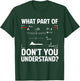 Funny Photography Design Men Women Photographer Instructors T-Shirt - T-Shirt | Forest