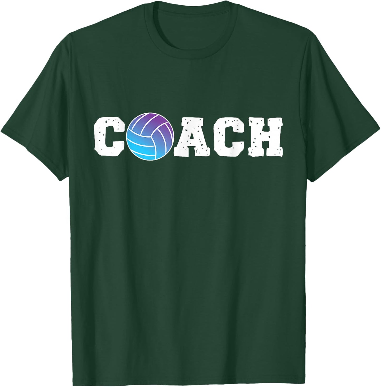 Team Coach Coach Volleyball Player T-Shirt - T-Shirt | Forest