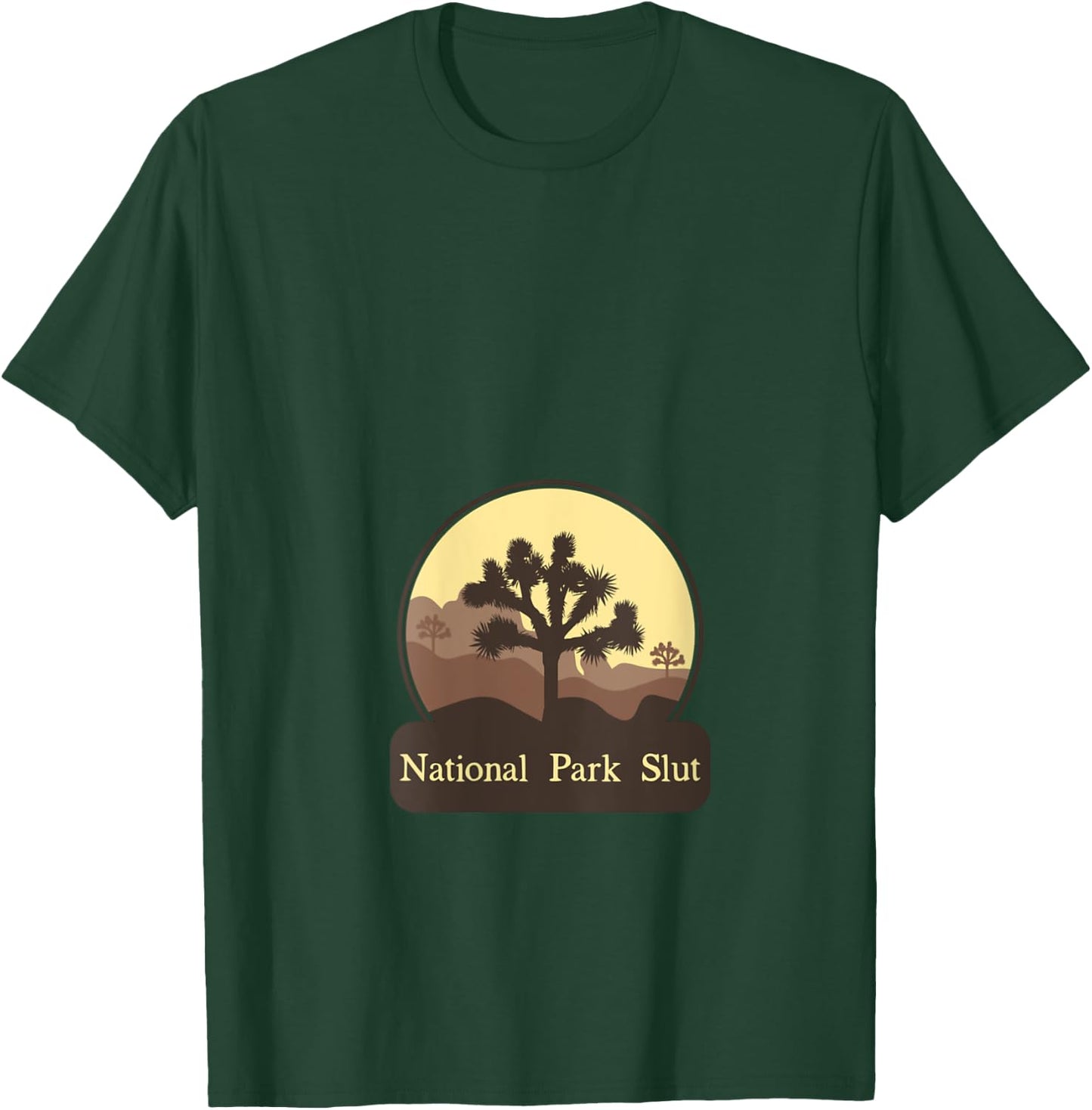 National Park Slut V-Neck T-Shirt - T-Shirt | Forest