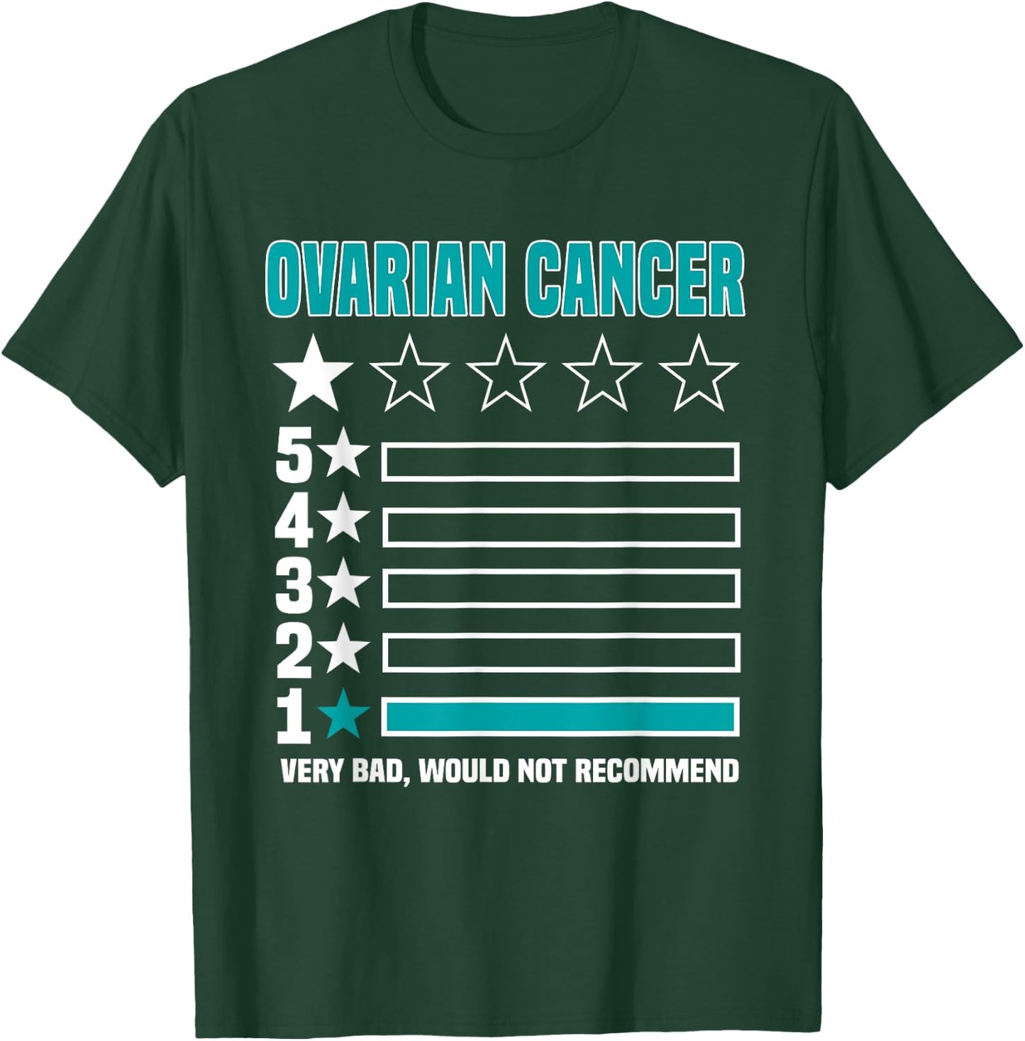 Ovarian Cancer Ovary Women Mother's Day T-Shirt - T-Shirt | Forest