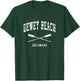 Dewey Beach Delaware Vintage Nautical Crossed Oars Women Kids T-Shirt - T-Shirt | Forest