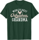 Chihuahua Grandma Shirt Funny Mother's Day Dog World's Best Men Women T-Shirt - T-Shirt | Forest