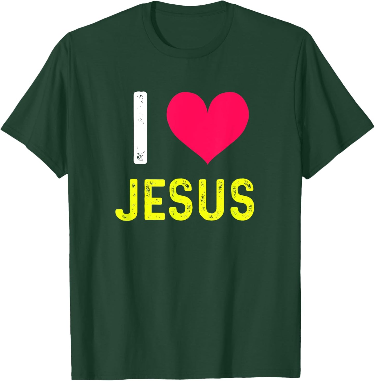 Christian, God and Jesus Christ Lover T-Shirt - T-Shirt | Forest