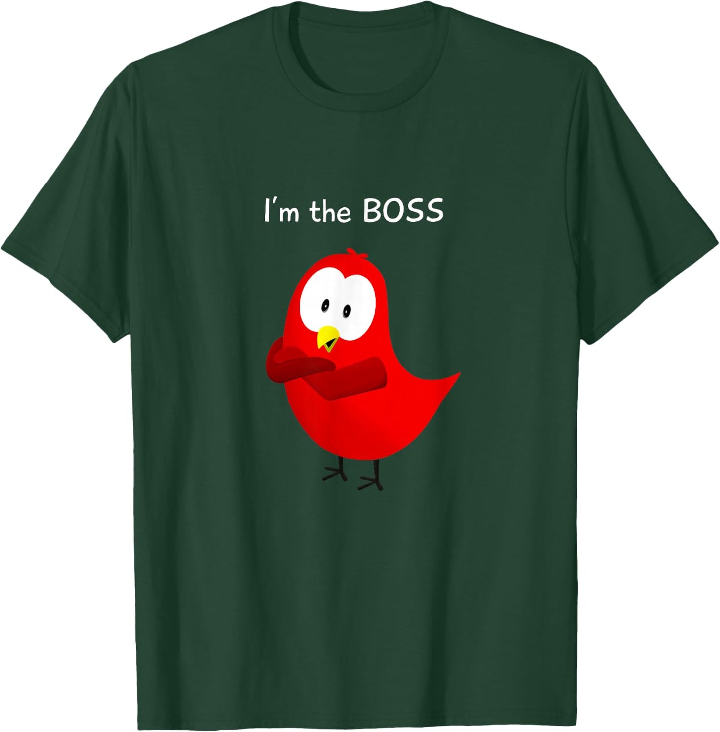 The Official Sammy Bird - I'm the Boss T-Shirt - T-Shirt | Forest