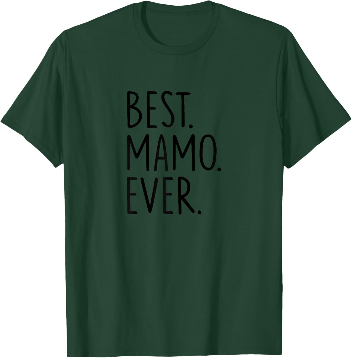 Gifts For Mamo Best Mamo Ever - Women's Blue X-Small Classic Fit Short Sleeve T-Shirt - T-Shirt | Forest