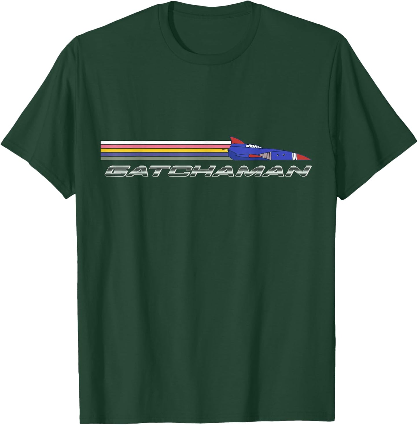Battle of the planets Ship Gatchaman G Force Phoenix T-Shirt - T-Shirt | Forest