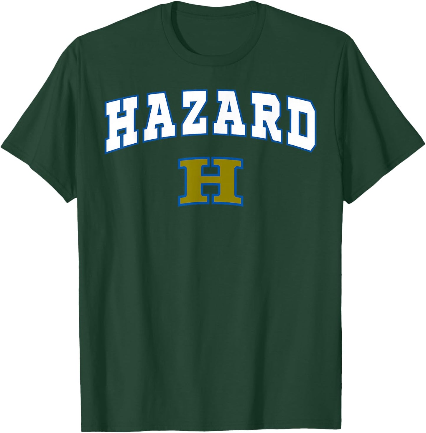 Hazard High School Bulldogs C2 T-Shirt - T-Shirt | Forest