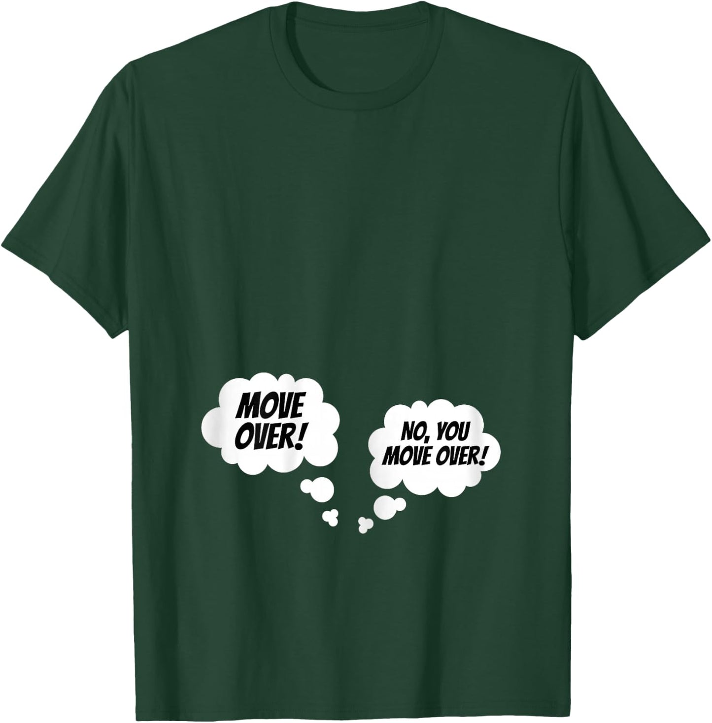 Pregnancy Announcement Future Mom Expecting Parents Dad T-Shirt - T-Shirt | Forest