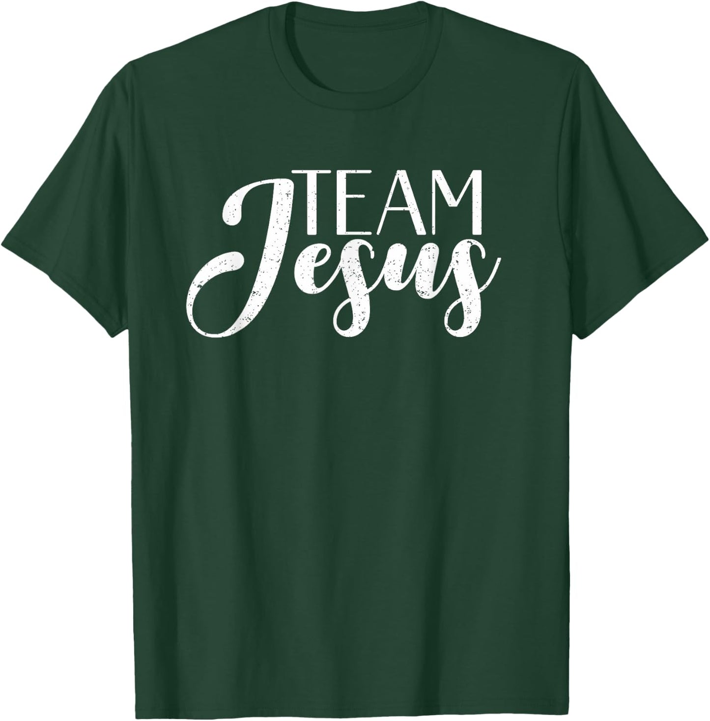 Team Jesus | Christian Jesus T-Shirt - T-Shirt | Forest