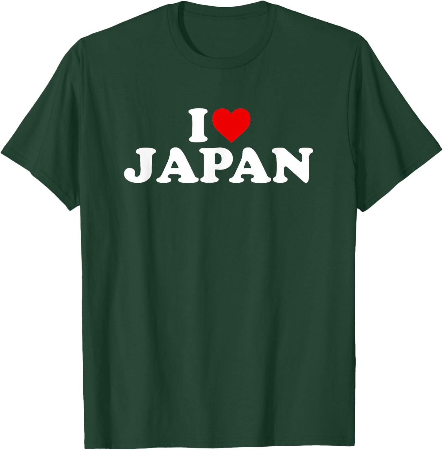 I Love Japan - Heart T-Shirt - T-Shirt | Forest