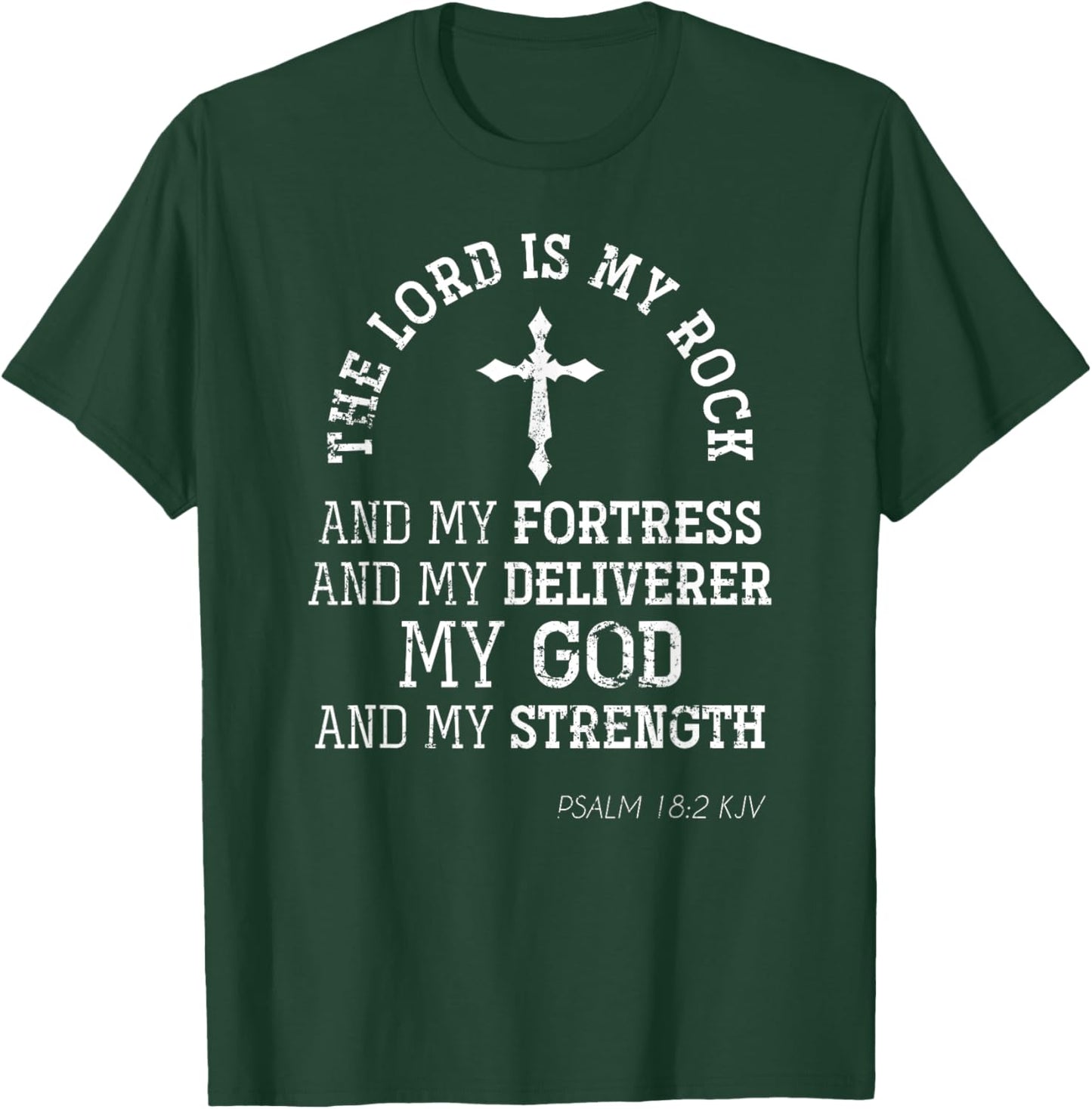 Bible Verse Christianity Faith Jesus Lord Devotee Prayer T-Shirt - T-Shirt | Forest