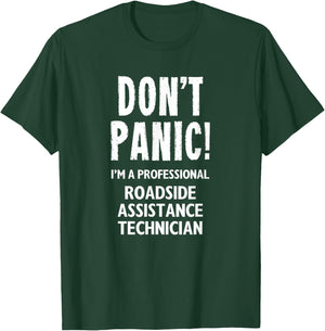 Roadside Assistance Technician T-Shirt - T-Shirt | Forest