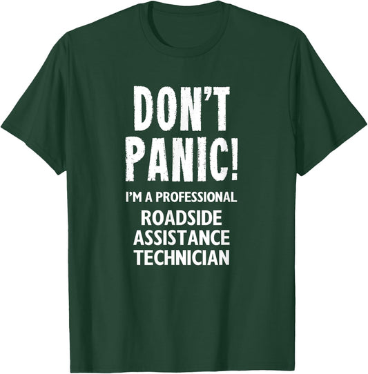 Roadside Assistance Technician T-Shirt - T-Shirt | Forest