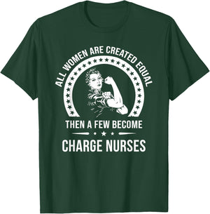 Charge Nurse Shirts | Charge Nurse T-Shirt - T-Shirt | Forest