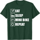 Funny Minibike Apparel Hemi Mini Bike Motorcycle Love T-Shirt - T-Shirt | Forest
