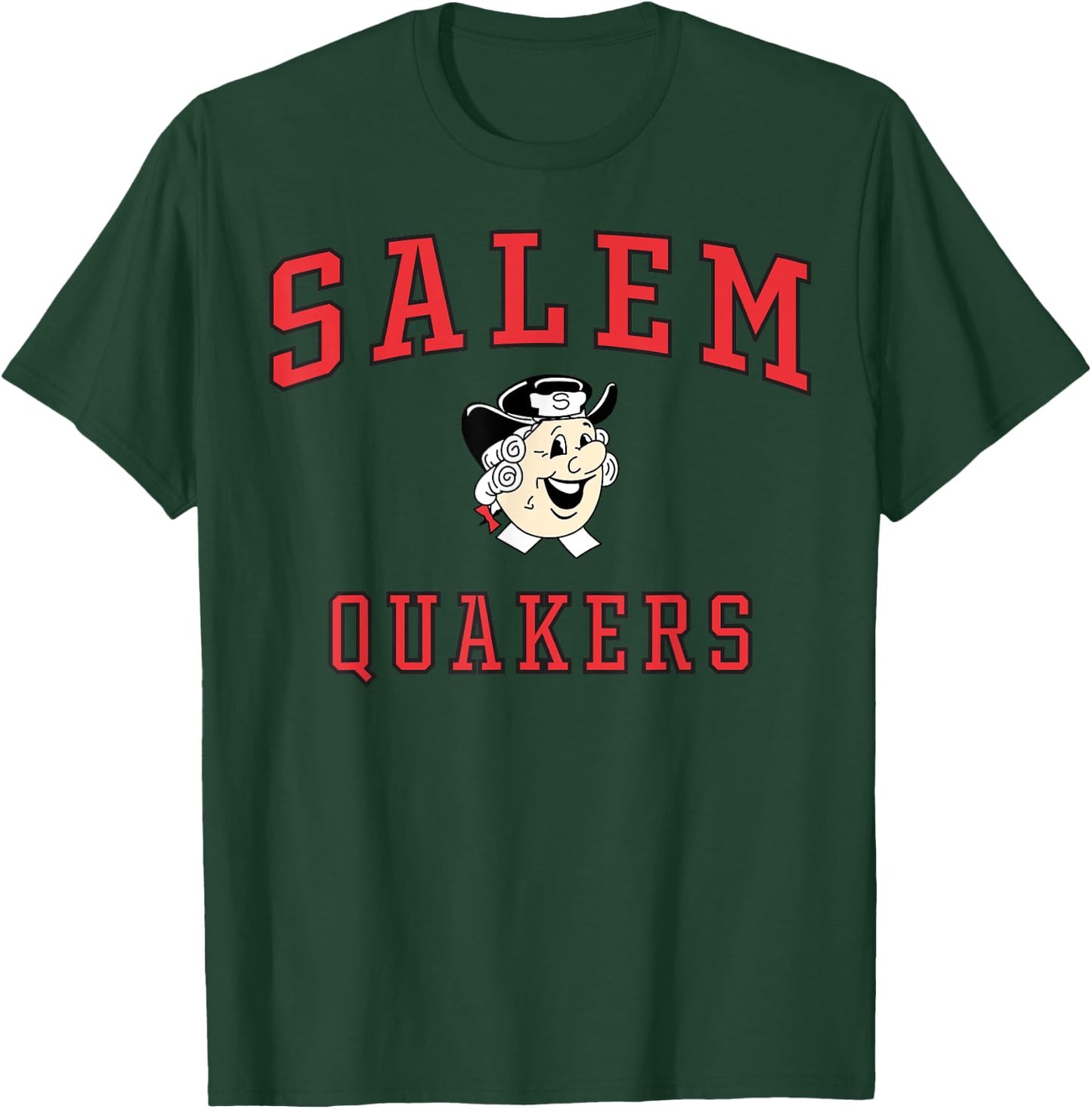 Salem High School Quakers C1 T-Shirt - T-Shirt | Forest