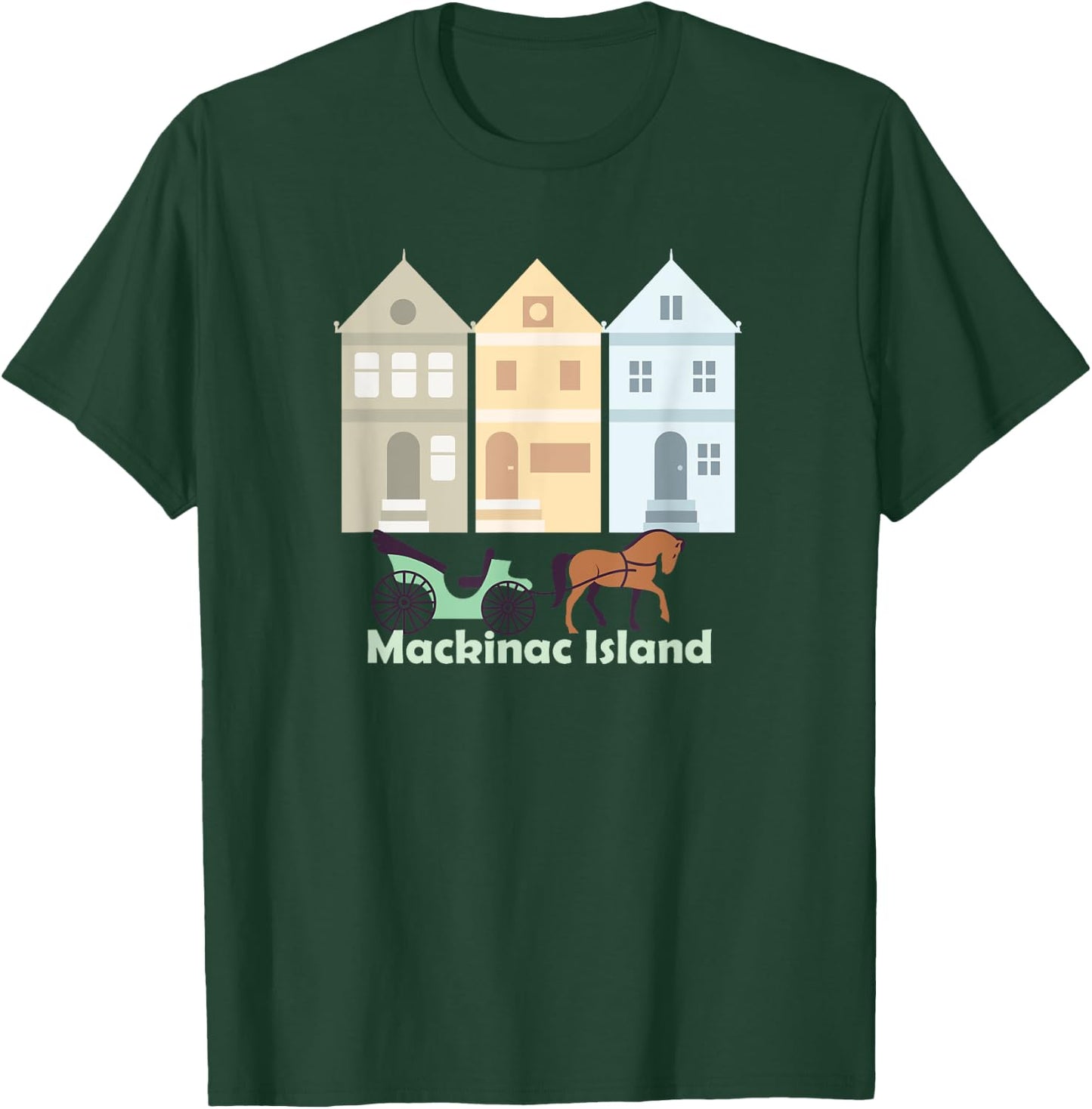 Mackinac Island T-Shirt - T-Shirt | Forest