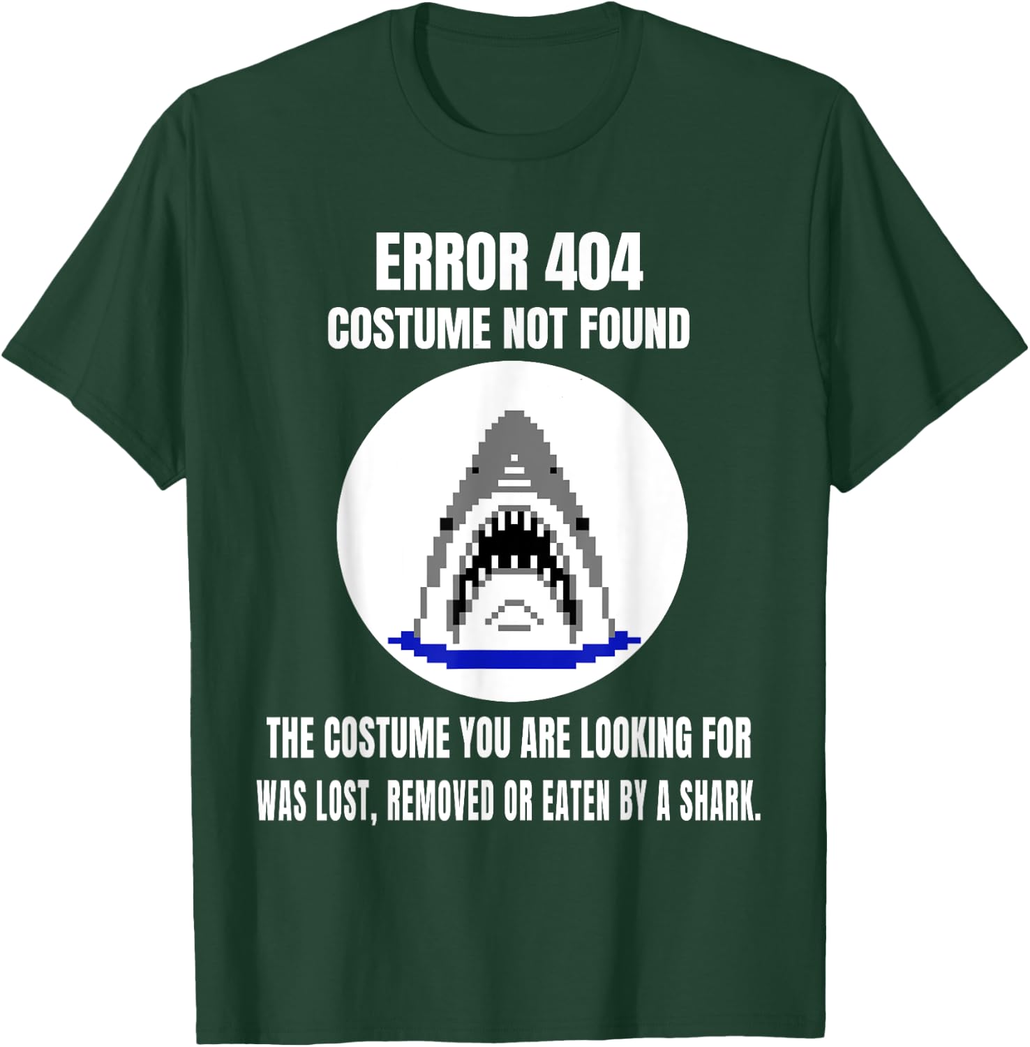 Halloween Error 404 Costume Not Found Coding Programmer Geek T-Shirt - T-Shirt | Forest