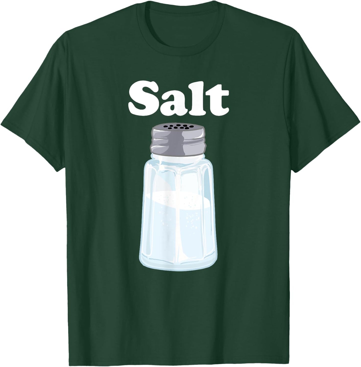 Salt for Salt and Pepper BFF Matching Halloween Costume T-Shirt - T-Shirt | Forest