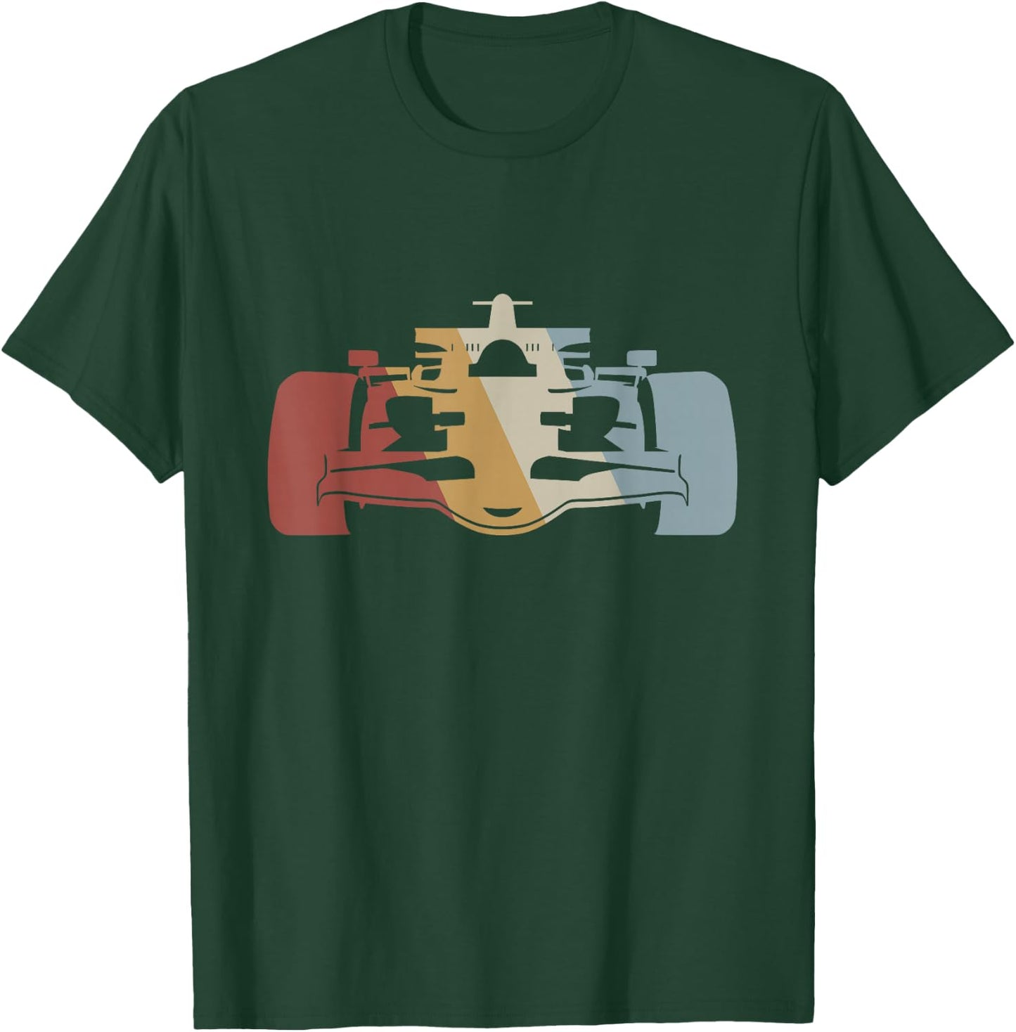 Racing Car Retro Style Vintage T-Shirt - T-Shirt | Forest