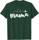 Mama Flight Attendant Shirts Mum Mother's Day T-Shirt - T-Shirt | Forest
