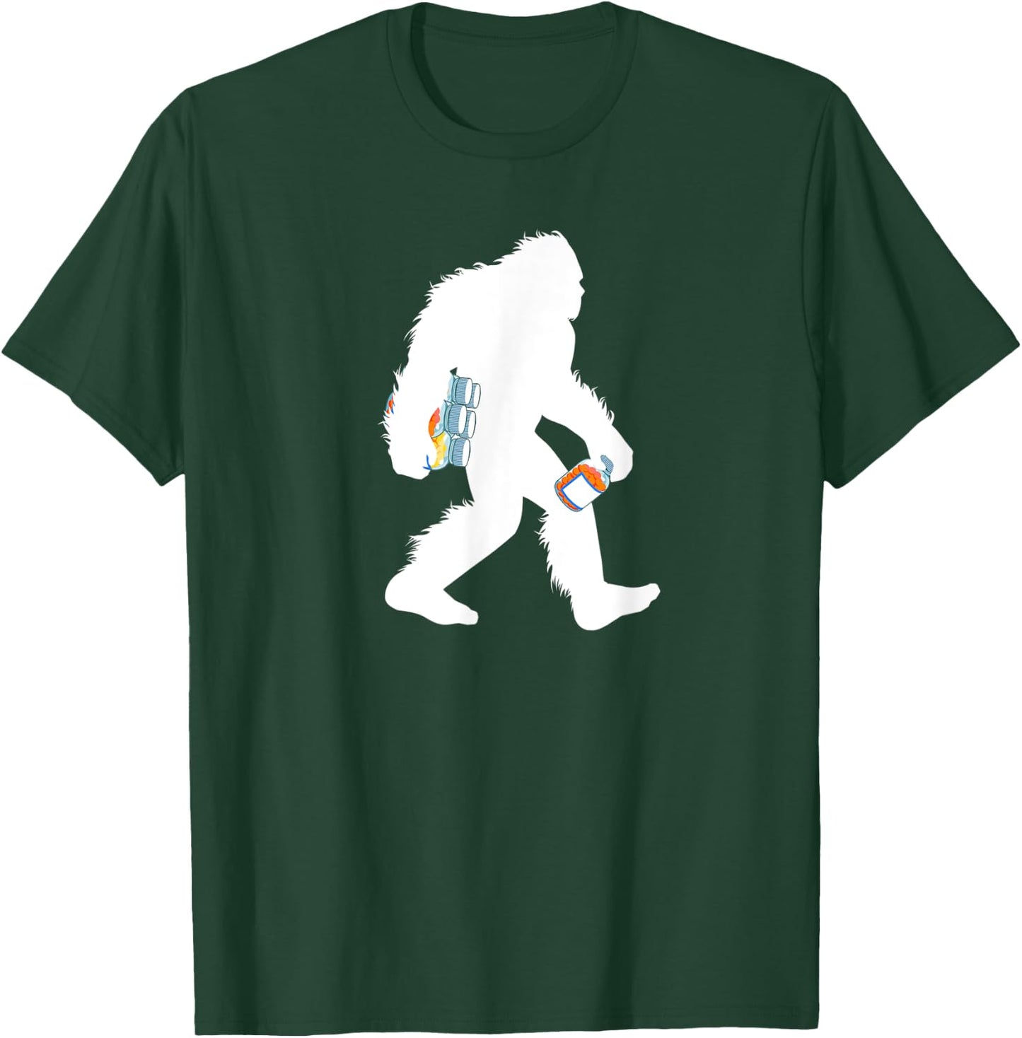 Bigfoot Pharmacist Cryptid Sasquatch Pharmacy Druggist T-Shirt - T-Shirt | Forest