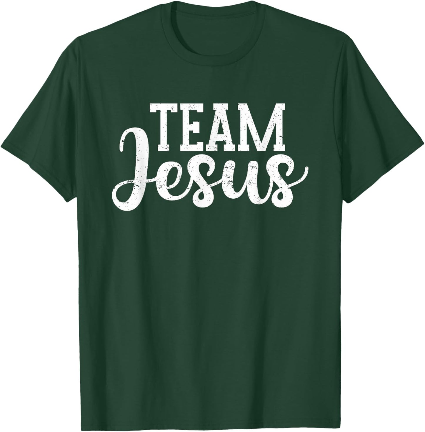 Team Jesus | Christian Jesus T-Shirt - T-Shirt | Forest