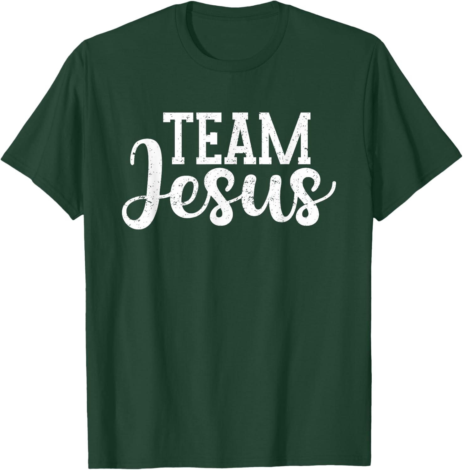 Team Jesus | Christian Jesus T-Shirt - T-Shirt | Forest