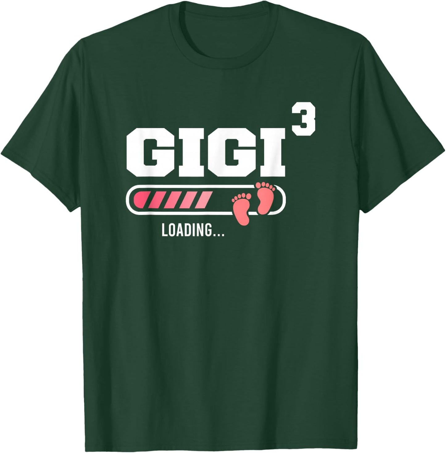Gigi 3 Third Time Gigi Funny Gigi Of Three Mother's Day T-Shirt - T-Shirt | Forest