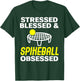 Spikeball game for backyard beach park indoor spike ball Men Women Girls Kids T-Shirt - T-Shirt | Forest