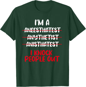 Anesthesiologist Anaesthetist Anaesthesiologist Anesthesia T-Shirt - T-Shirt | Forest
