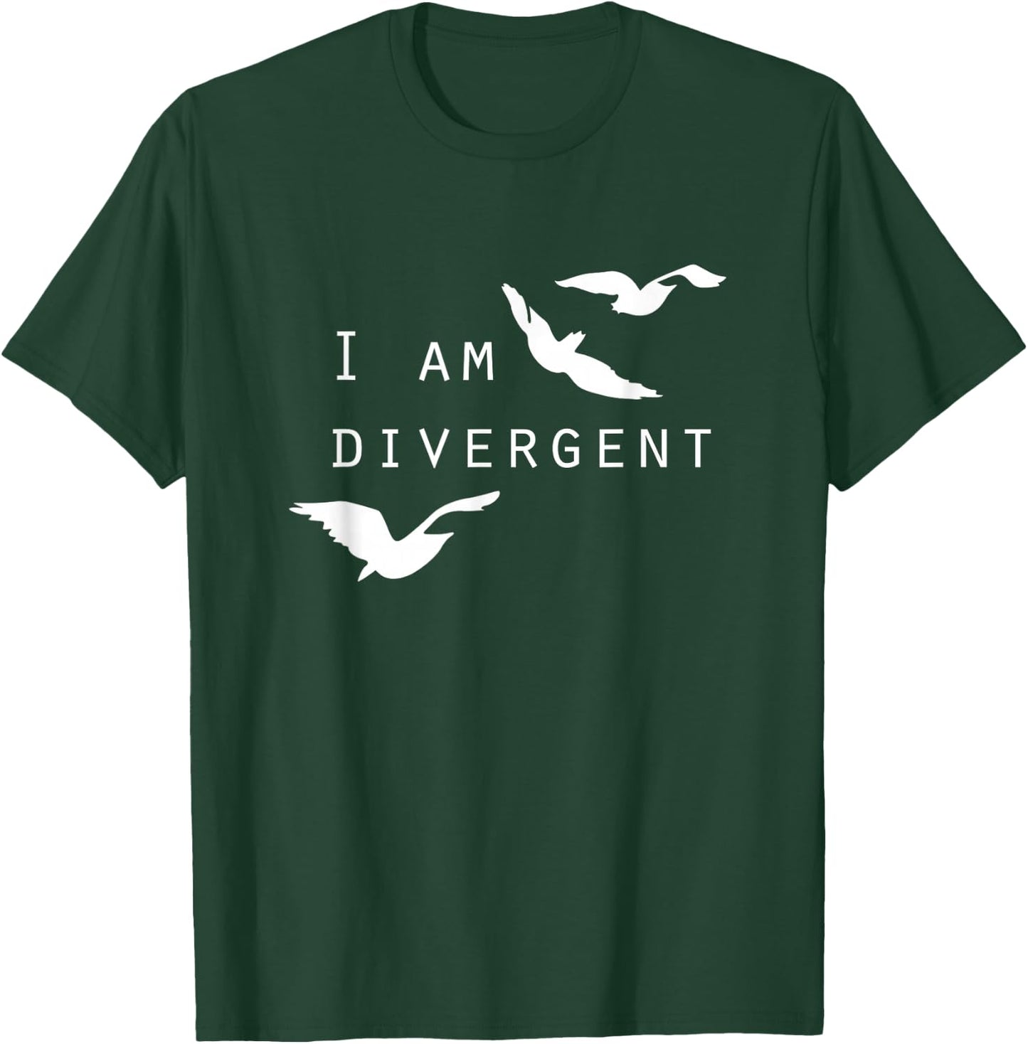 I am divergent, fantasy Book Lover T-Shirt - T-Shirt | Forest