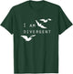 I am divergent, fantasy Book Lover T-Shirt - T-Shirt | Forest