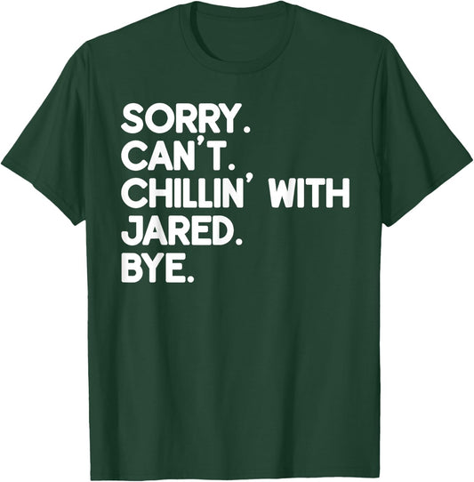 JARED First Name Funny Personalized Named Friend Of T-Shirt - T-Shirt | Forest