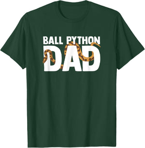 Ball Python Dad Snake Pet Owner Animal Ball Python T-Shirt - T-Shirt | Forest