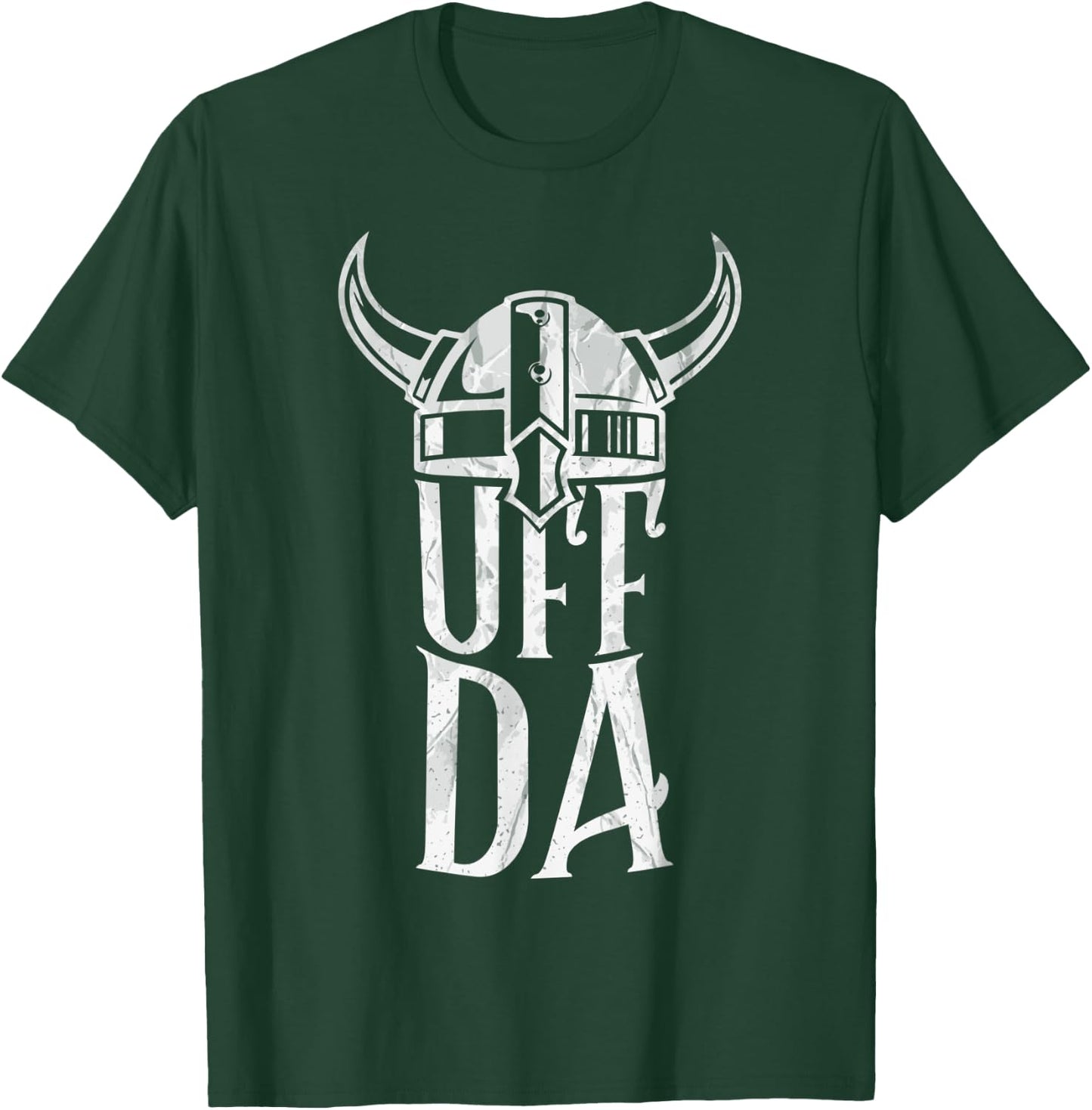 Funny Scandinavian Uff Da popular Nordic Quotes and Sayings T-Shirt - T-Shirt | Forest