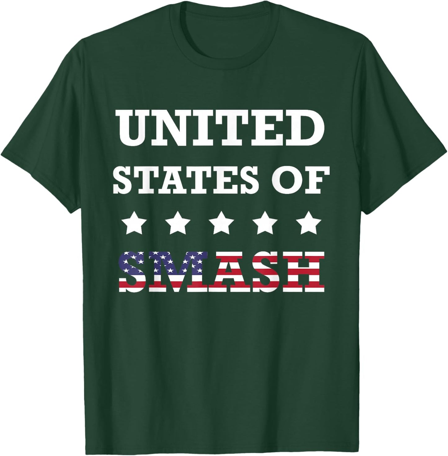 United States of Smash All Might Anime T-Shirt - T-Shirt | Forest