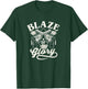 Summer Blaze of glory country rodeo 4th of July Women Men T-Shirt - T-Shirt | Forest