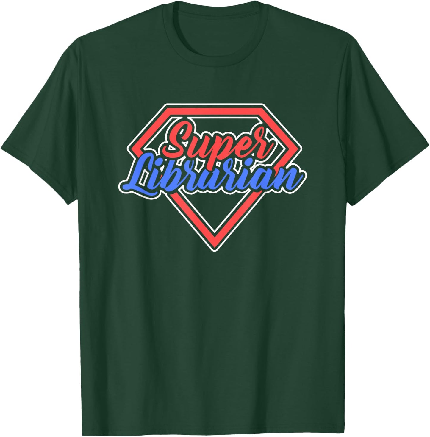 Cool Super Librarian Gift Librarians T-Shirt - T-Shirt | Forest