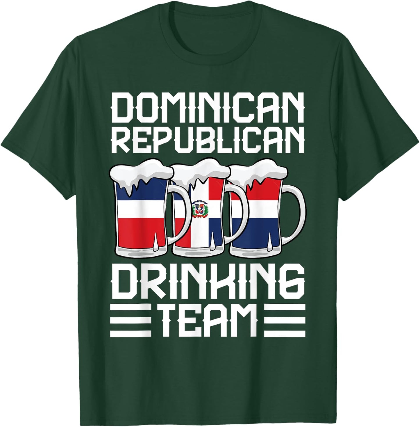 Dominican Republican Drinking Dominican Republic T-Shirt - T-Shirt | Forest
