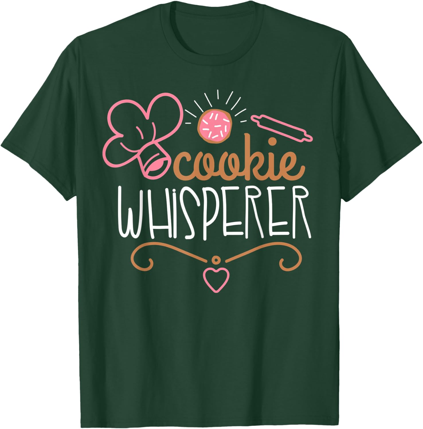 Cookie Whisperer Design Cookie Decorating Design T-Shirt - T-Shirt | Forest