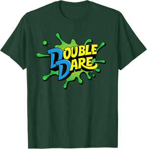 Double Dare Splat Stacked Logo T-Shirt - T-Shirt | Forest
