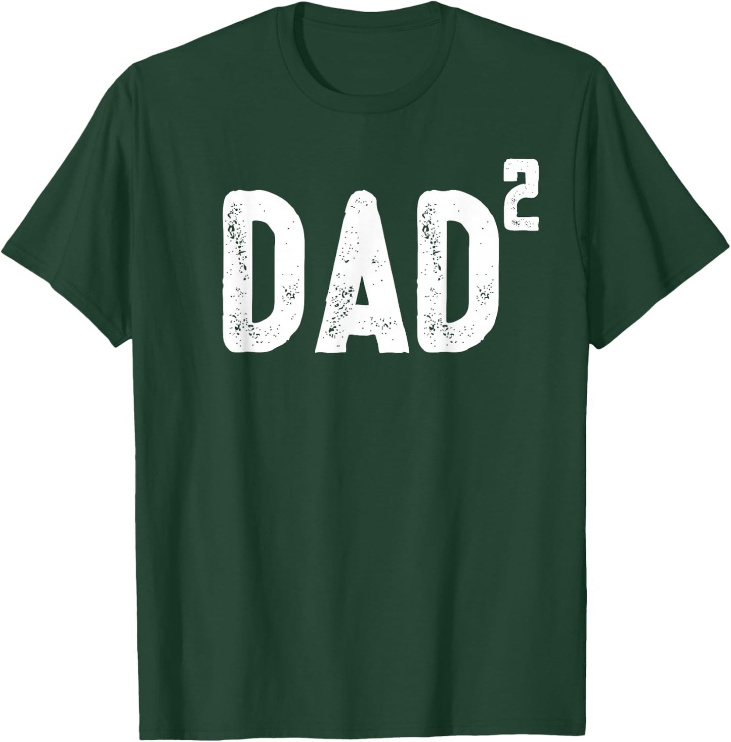 Dad to be of 2 kids - 2nd power squared shirt T-Shirt - T-Shirt | Forest