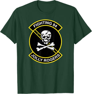 Fighting 84 Jolly Rogers T-Shirt - T-Shirt | Forest