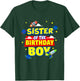 Sister Of The Birthday Astronaut Boy Outer Space Theme Party T-Shirt - T-Shirt | Forest